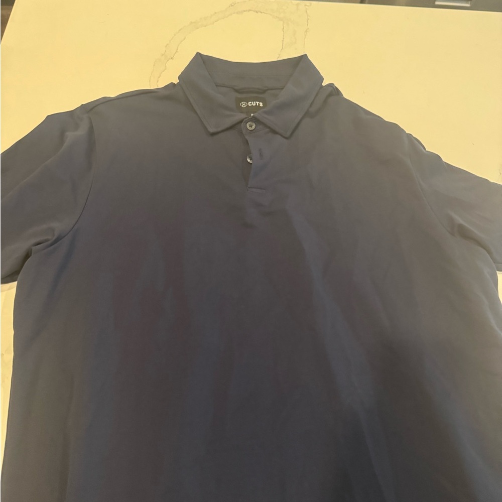 Cuts Men's Blue Polo COZ Shirt
